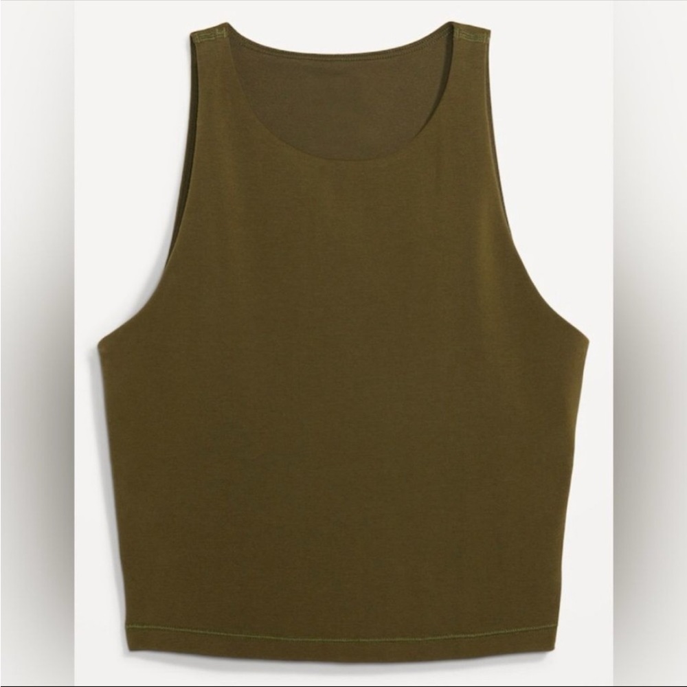 Light Support PowerChill Longline Sports Bra Conifer - Picture 4 of 4